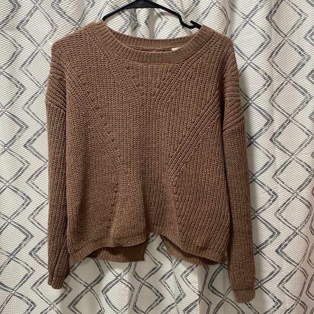 Soft long sleeve sweater